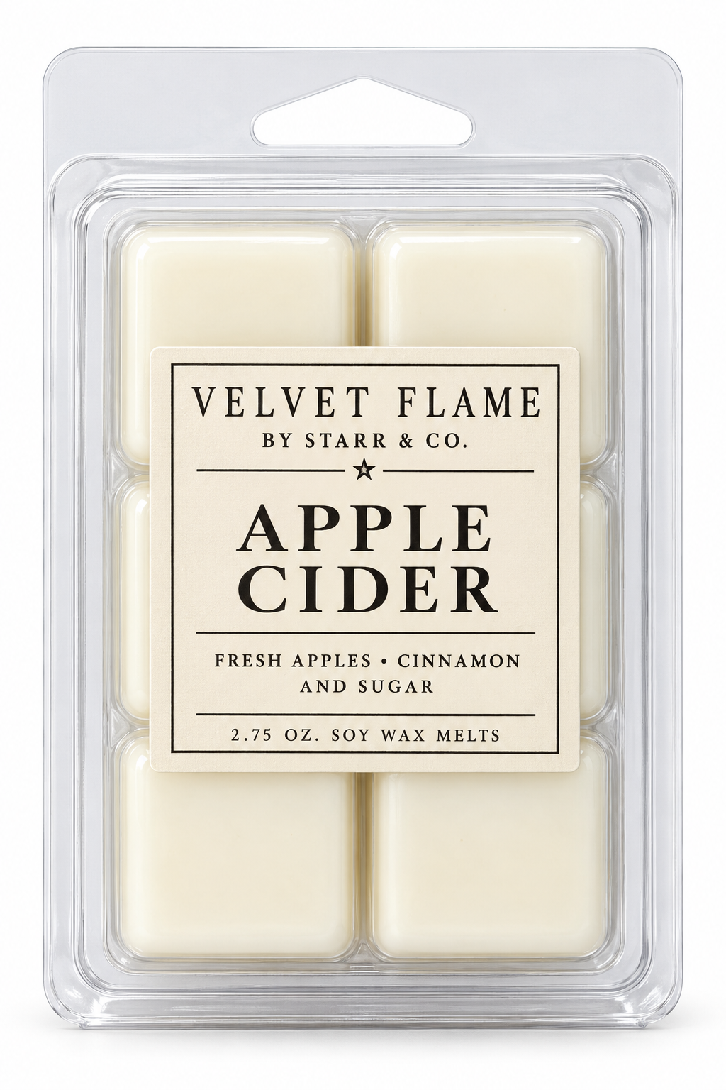 Velvet Flame Apple Cider wax melt product image